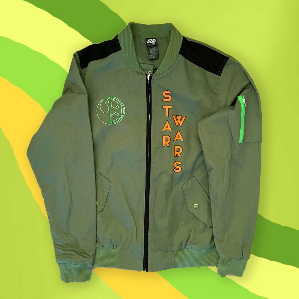 Her Universe Star Wars Utility Bomber Jacket - Her Universe Exclusive (NEW)